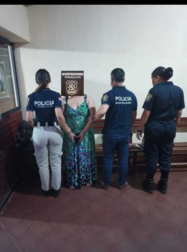 Médica detenida por robar a una beba recién nacida en Paraguarí - Unicanal