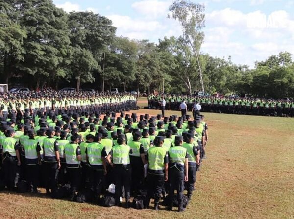 POLICÍAS “PO NANDÍ” YA ESTÁN POR LAS CALLES