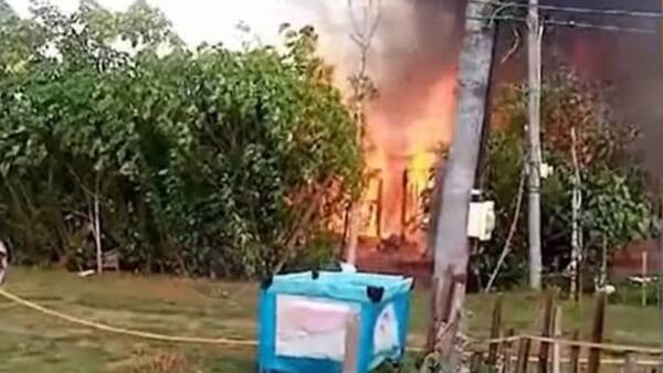 Se peleó con su pareja, incendió su casa y las de dos vecinos