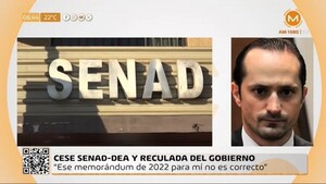 Rachid se ratifica sobre la ruptura con la DEA y dice que reculada del Gobierno es "una decisión política"