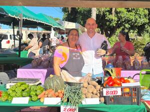 Exitosa Feria de Productores y Emprendedores en Cambyreta