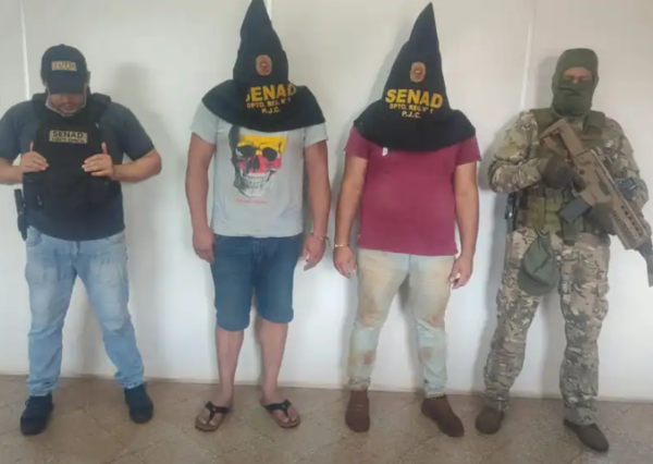 Incautan 10 toneladas de marihuana y detienen a dos sospechosos en Capitán Bado