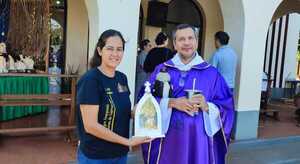 Bendición de embarazadas en la Parroquia San José Obrero de Capitán Miranda