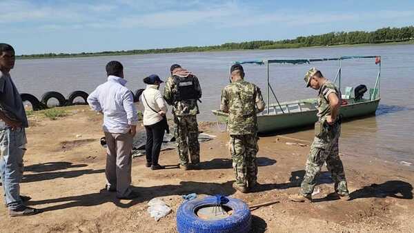 Hallan sin vida a un hombre desaparecido en aguas del río Paraguay
