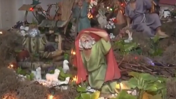 Tradición y nostalgia: un pesebre con historia en Las Mercedes