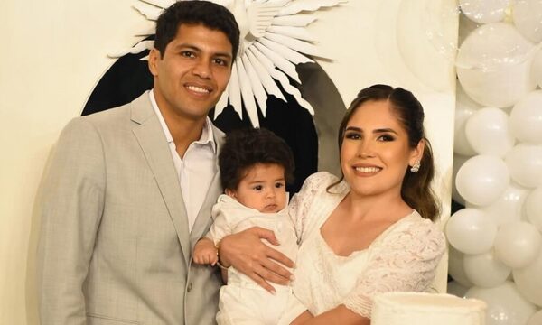 [GALERÍA] ¡El hijo paha del “Sicario” Rojas ya es todo un cristiano!