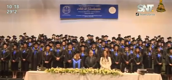 La Universidad Católica de Villarrica culmina el año lectivo 2024 - SNT