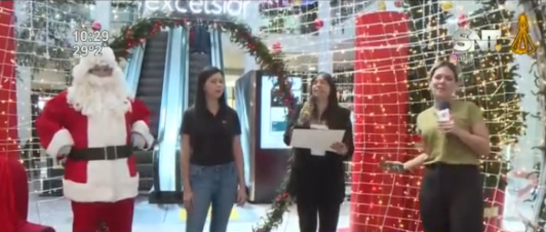 Navidad en el Mall Excelsior: Momentos que valen  - SNT