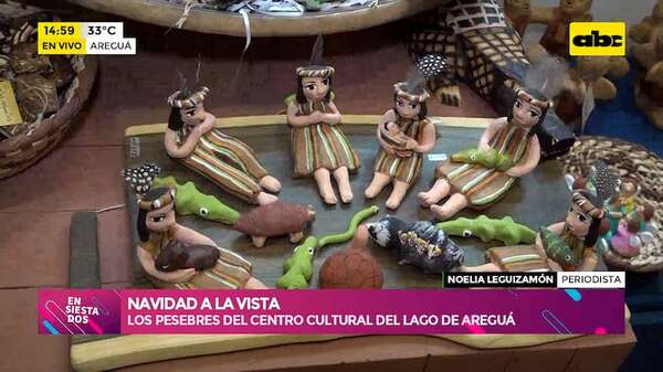 Navidad a la vista: conocemos los pesebres del Centro Cultural del Lago, de Areguá - Ensiestados - ABC Color