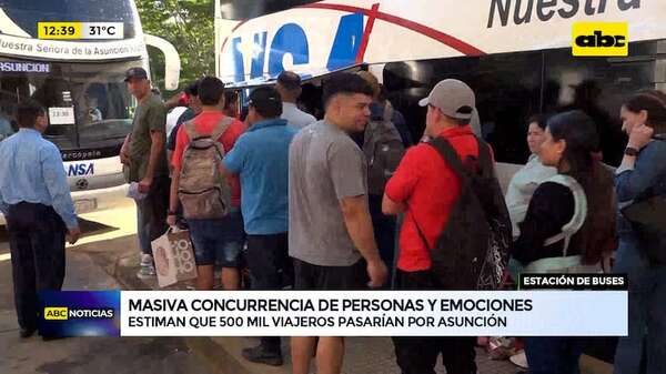 El tradicional éxodo de fin de año: miles de paraguayos llegan para las fiestas - ABC Noticias - ABC Color
