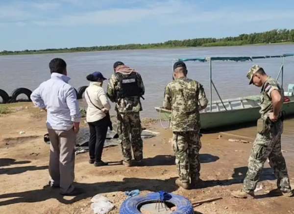 Hallan cuerpo de hombre desaparecido en el río Paraguay