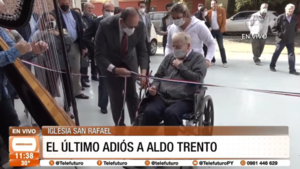 El último adiós al padre Aldo Trento