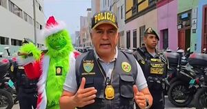 Diario HOY | ‘El Grinch’ se suma a la policía peruana antidrogas