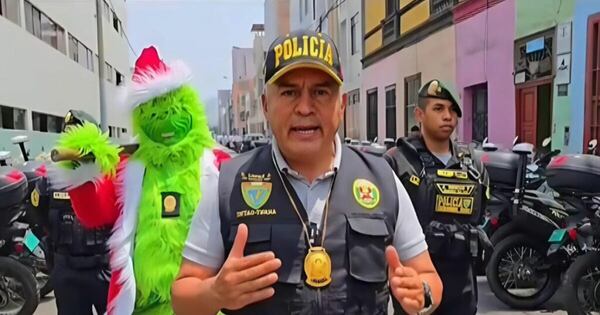 Diario HOY | ‘El Grinch’ se suma a la policía peruana antidrogas