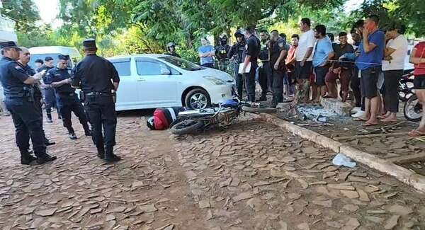 Motochorro abatido en asalto: cómplice detenido dice que es “trabajo peligroso” - ABC en el Este - ABC Color