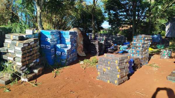 Golpe al narcotráfico en Canindeyú: SENAD incautó más de 20 mil kilos de marihuana - Unicanal