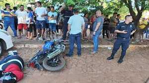 Un motochorro abatido y otro aprendido tras asalto a supermercado en Minga Guazú - 1000 Noticias