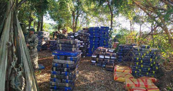 La Nación / Operativo Marangatú: incautación récord de marihuana supera 40.000 kilos