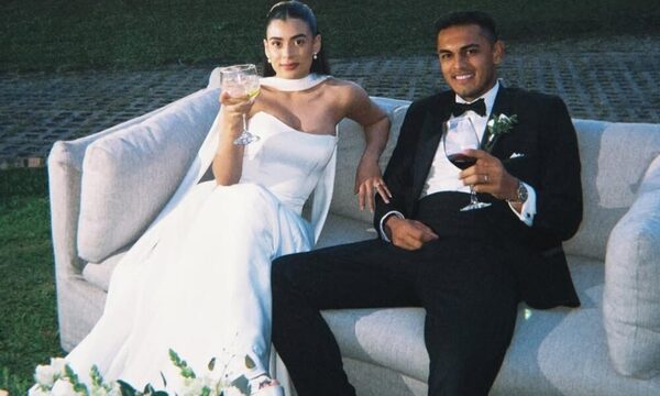 ¡Delantero paraguayo se casó con la hija colombiana de su exDT!