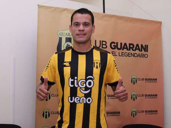 William Mendieta, el tercer refuerzo oficial de Guaraní - Guaraní - ABC Color