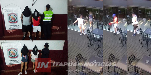 “TURISTAS DESCUIDISTAS”: CUATRO ARGENTINOS DETENIDOS EN ENCARNACIÓN - Itapúa Noticias