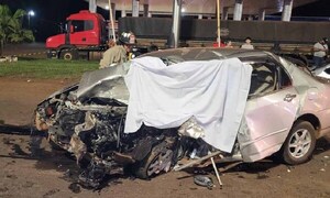 Triple choque de vehículos deja un fallecido y otro herido en Minga Guazú – Prensa 5