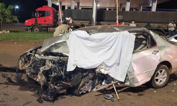 Triple choque de vehículos deja un fallecido y otro herido en Minga Guazú – Prensa 5