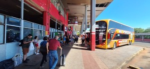 Más de 110.000 personas ya pasaron por Estación de Buses de Asunción - 1000 Noticias
