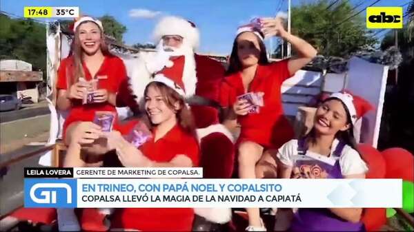 Copalsa anticipó la Navidad con el Trineo de Papá Noel - Gente & Negocios - ABC Color