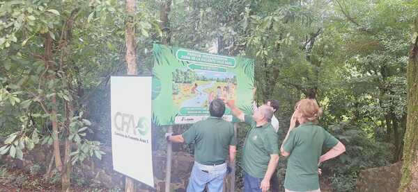 Itaipu impulsa revitalización de nacientes en el Parque Independencia de Presidente Franco - .::Agencia IP::.