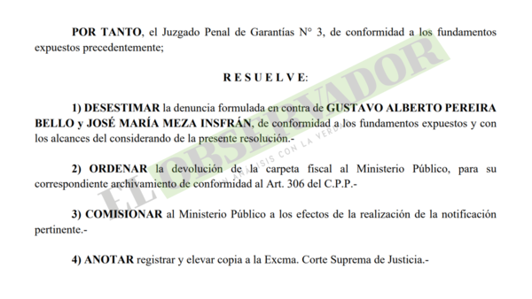 Desestiman denuncia del IPS contra concejales municipales por cobro indebido de honorarios