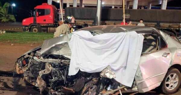 Diario HOY | Triple choque en la Ruta PY02 deja un muerto y dos heridos