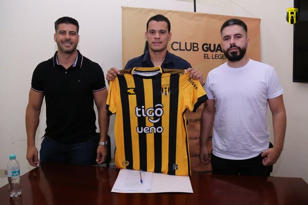 William Mendieta defenderá los colores del Aurinegro en el 2025 - Unicanal