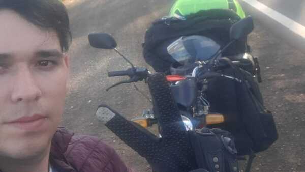 Vino de Buenos Aires en moto hasta su valle