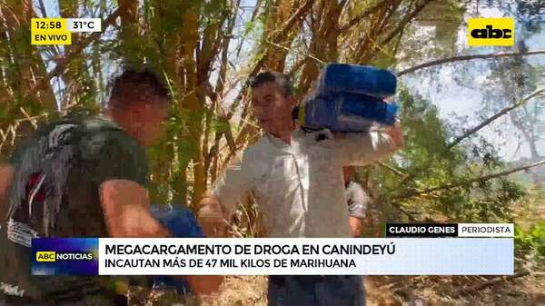 Megaincautación en Canindeyú: 48 toneladas de marihuana prensada - ABC Noticias - ABC Color