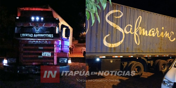 ASALTANTES ARMADOS ABORDARON UN CAMIÓN PARA PERPETRAR UN ASALTO - Itapúa Noticias