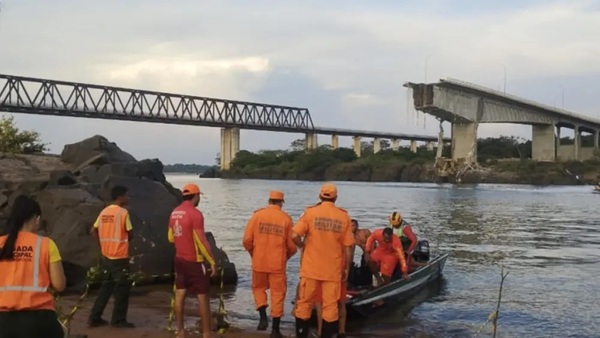 Tragedia en Brasil: Colapso de puente deja cuatro muertos y 12 desaparecidos