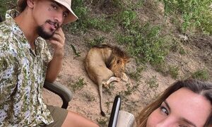 La aventura del delantero de Cerro con su novia en Sudáfrica