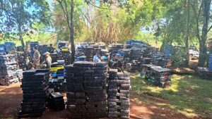 Golpe récord al narcotráfico: incautan 57 mil kilos de marihuana