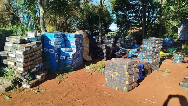 Importante golpe al narcotráfico: Incautan 57.000 kilos de marihuana