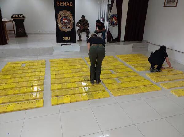 SIU y Senad incautan más de 400 kilos de cocaína en el Chaco
