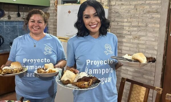 [VIDEO] ¡Miss Mundo Paraguay llevó una cena navideña a los índigenas del Chaco!