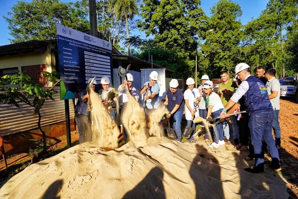 EN MARCHA LAS OBRAS DE LA USF DE SAN DIONISIO EN GENERAL DELGADO - Itapúa Noticias
