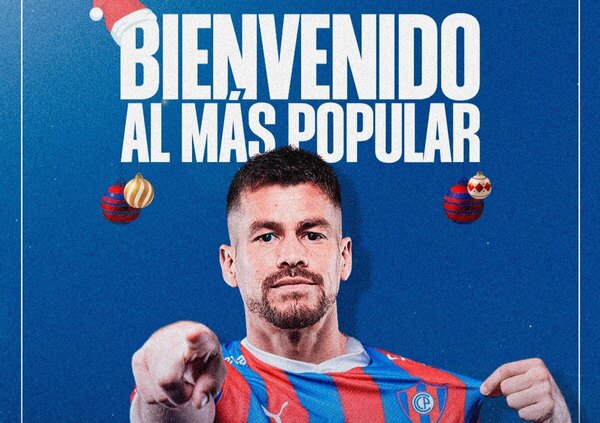 Versus / Cerro oficializa la llegada de Gastón Giménez