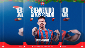 Cerro Porteño oficializa a Gastón Giménez