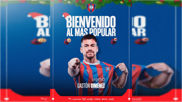Cerro Porteño oficializa a Gastón Giménez