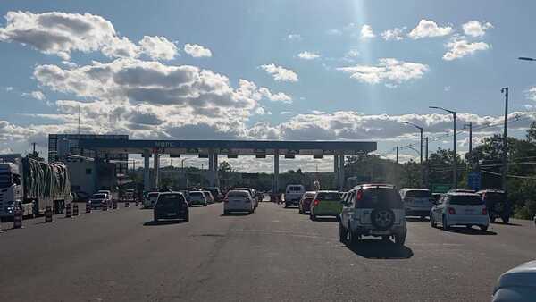 Caminera reporta un tránsito fluido en operativo retorno