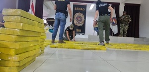 SENAD decomisa 430 kilos de cocaína de un camión en el Chaco