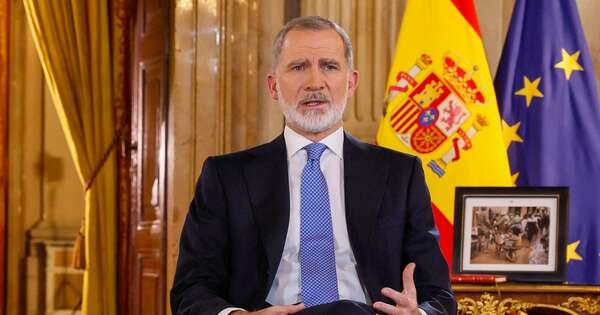 La Nación / El rey Felipe VI recordó a las víctimas de DANA en mensaje navideño