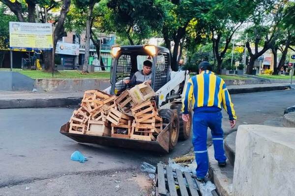 La Navidad generó más de 100 toneladas de basura en Luque •